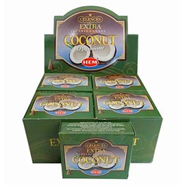 HEM Corn Incense Extra Coconut Set of 12