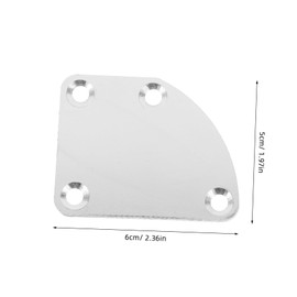 Levemolo Diy Guitar Repair Curved Cutaway Plate for Guitar Back Mounting Enhance Your Instrument's Strength