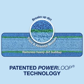 Bona Mop Microfiber Deep Cleaning Pad for Hardwood & Hard Surface Floors - 1-Pack - For Use With Bona Mops - Dual Zone Cleaning