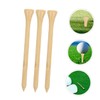 KICHOUSE 40pcs Golfing Essential Bamboo Golf Tees Holder Wear-Resistant Golf