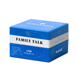 BestSelf Family Talk Icebreaker Deck – 150 Conversation Starters for Family Connections, Fun Bonding, Game Nights