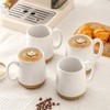 Large Ceramic Coffee Mugs Set - 15 OZ Porcelain Coffee