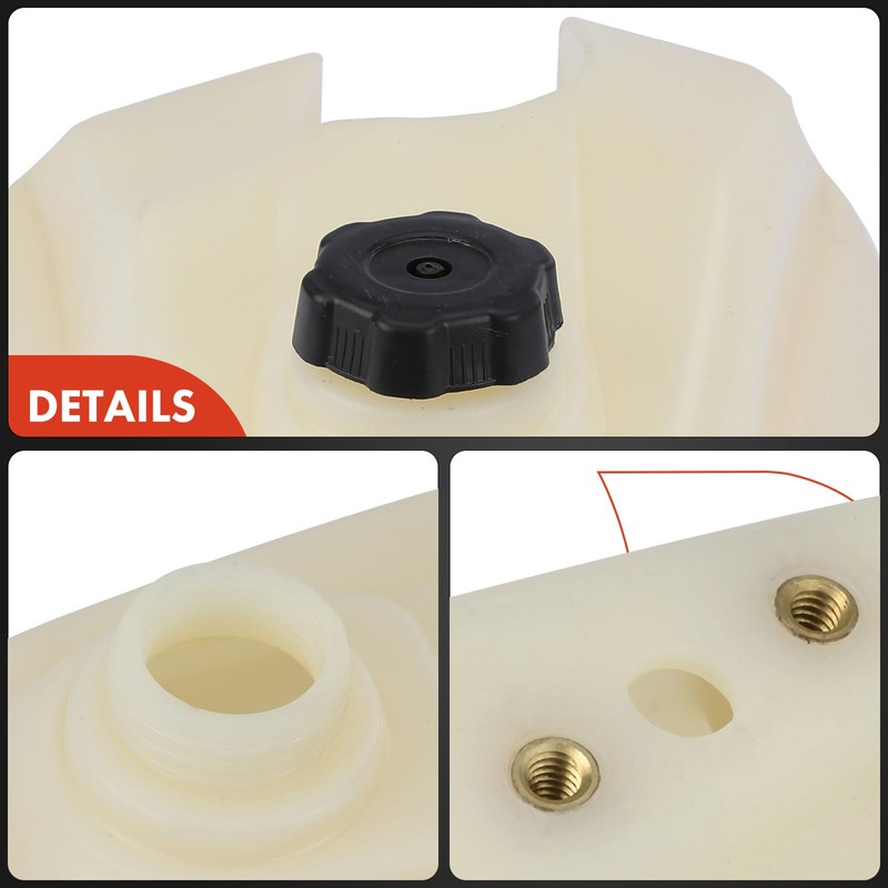 A-Premium Fuel Gas Tank with Fuel Cap Compatible with Honda