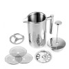 Secura Stainless Steel French Press Coffee Maker 304 Grade Stainless