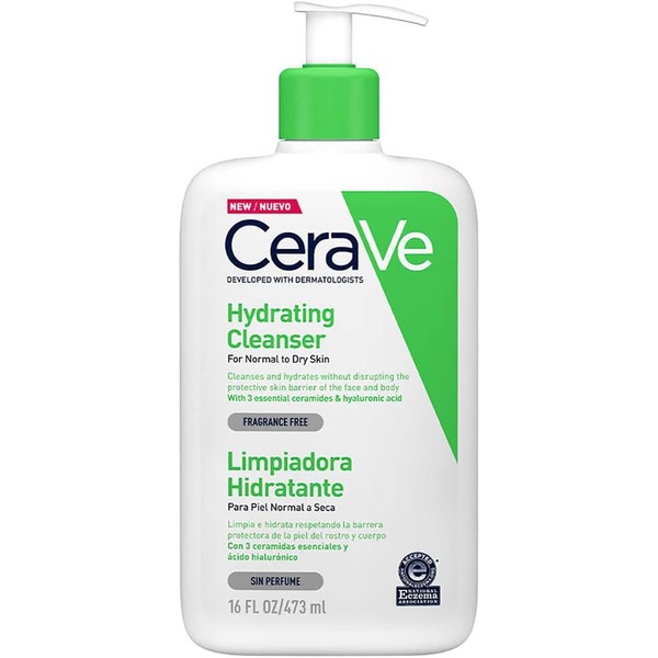 CeraVe Limpiadora Hidratante para Rostro y Cuerpo Limpieza suave +