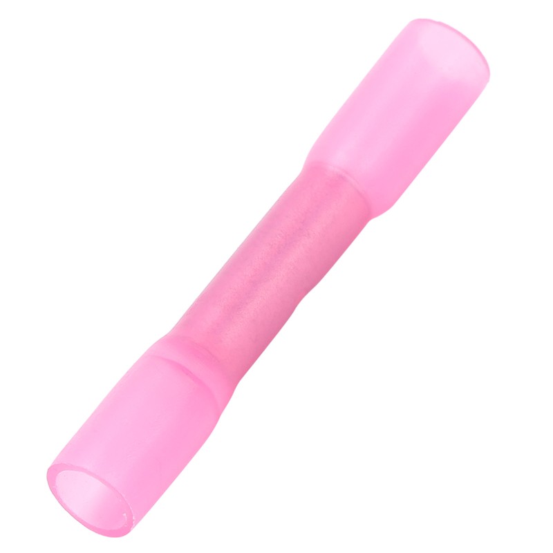 100Pcs Heat Shrink Terminals Butt Connectors Kit Waterproof Electrical Wire