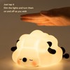 Night Lamp Cute Cartoon Sheep Modeling Three Speed Lighting Eye