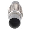 Car Exhaust Pipe 50 x 250mm Weld Free Soft Stainless