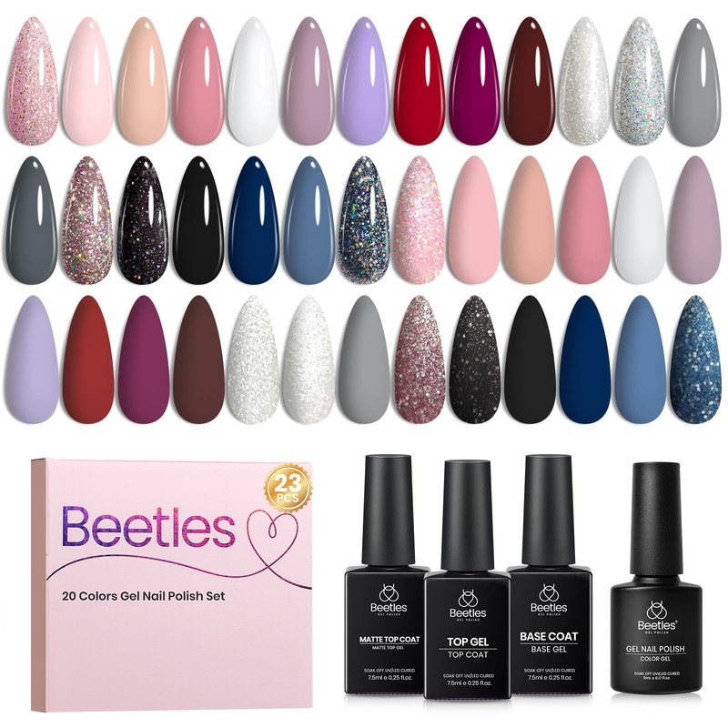 Beetles Kit de 23 Esmaltes en Gel Modern Muse –