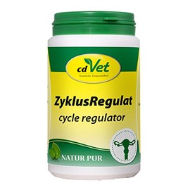 cdVet Naturprodukte ZyklusRegulat 120 g – Dog – Supplementary Feed – Support Hormonal Processes + Regulation of the Hormonal System – Fake Pregnancy + Heat – Harmonisation