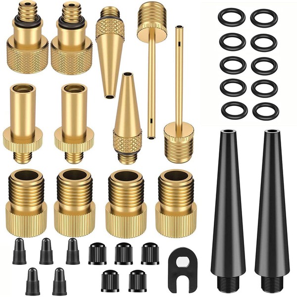 Bicycle Pump Adapter Schrader Presta Valve Dunlop/Woods Tyre Valve Bicycle
