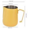Milk Frothing Pitcher Thickened Frother Cup 450ml with Pointed Spout
