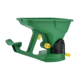 EVTSCAN Garden Handheld Seed Spreader, 1.5L Capacity, 5 Gear Adjustable, Manual Operated, Spreading Seed Evenly and Quickly, for Spread Fertilizer, Manure, Seeds and Ice Melt on The Lawn