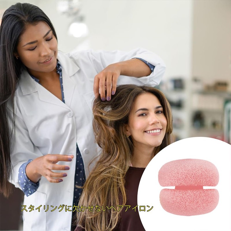 6pcs Sponge Curler Hair Curler Curler Curly Hair Tool Bangs