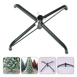 Angoily Christmas Tree Stand 16.5 Heavy Duty Artificial Christmas Tree Stand for 4 to 6 Feet High Trees Suitable for 1 0 to 1 25 Inch Rods