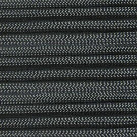 PARACORD PLANET 10 20 25 50 100 Foot Hanks and 250 1000 Foot Spools of Parachute 550 Cord Type III 7 Strand Paracord (Charcoal Gray 50 Feet)