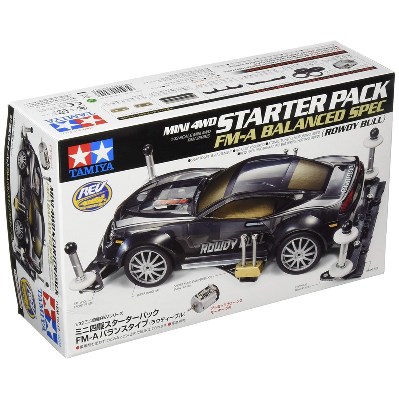 Tamiya 18710 Mini 4WD REV Series No. 10 Starter Pack