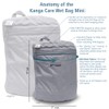 Kanga Care Wet Bag Mini Seam Sealed Waterproof 3D Dimensional