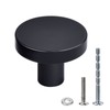 WEAVERBIRD 10 Pack Drawer Knobs Black Knob Handles Black Cupboard