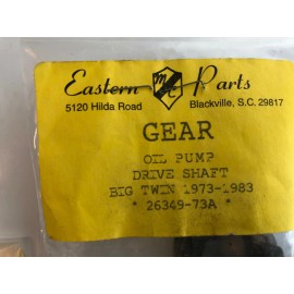Eastern Motorcycle Parts BIG TWIN 1973-83  OIL PUMP DRIVE pinion gear kit 26349-73a 24641-36 26346-70