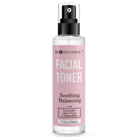 Lavender Facial Toner with Niacinamide, Panthenol, Hyaluronic Acid, pH Balancing, Pore Minimizing