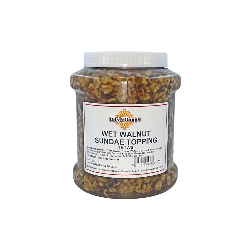 Bits N Things Wet Walnut Dessert Topping | Ice Cream,