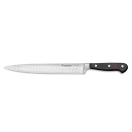 WÜSTHOF Classic 9" Hollow Edge Carving Knife, Black