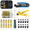 Gaobige Coax Cable Crimper Tool Kit, Coaxial Compression Tool for