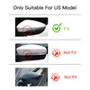 TKPUFR Direct Replacement Right Passenger Side Mirror Cover Cap Compatible