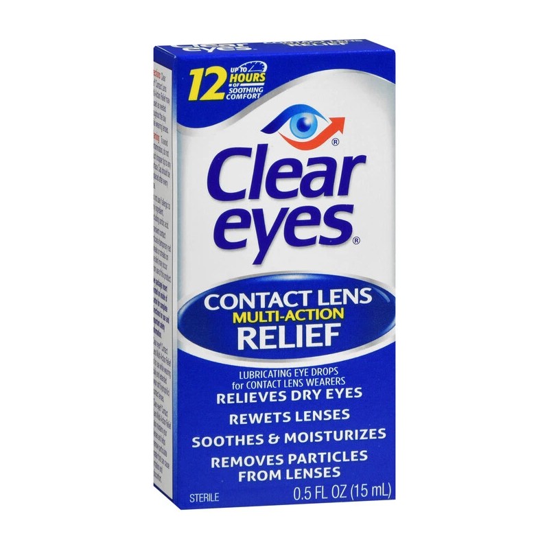 CLEAR EYES CONTACT LENS RELIEF 0.5OZ