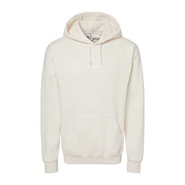 Jerzees Mens Nublend Hooded Sweatshirt, L, Sweet Cream Heather
