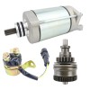 SOARIDER For Polaris Starter Motor & Bendix with Relay Ranger