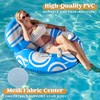 Sloosh Inflatable Pool Floats Lounger - Pool Floaties Blow Up