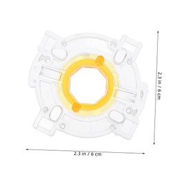 GLEAVI 4pcs Octagonal Joystick Base Kit for Game Consoles Easy to Install Enhanced Gaming Precision Compatible Joysticks and Devices