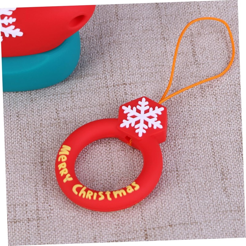 jojofuny 2pcs Cover Wireless Headset Travel Case with Ring Rope