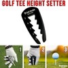 Ball Badge HeightRight Adjustable Golf Tee Height Tool – Precision