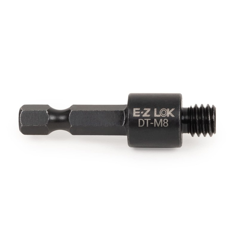 E-Z LOK 400-M8 Threaded Inserts for Wood, Installation Kit, Brass,