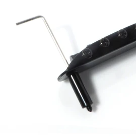 Replacement black bridge for Mustang guitar (Jaguar Jazzmaster)