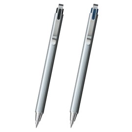 Sakura Crepas Gel Ink Ballpoint Pen Ballpoint Sign iD Plus 2 Color Set 0.4mm Pure Black Night Black GBR354-2A
