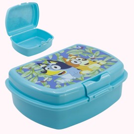 Bluey Plastic Lunch Box BPA Free Leak Proof Sandwich Pot Airtight Fridge/Freezer Food Boxes School Traveling Snack Boxes Picnic Trips Food Storage Container for Kids Adults 3+ Years