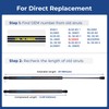 ARANA ML3860 23 inch 60lb Gas Struts Prop Springs Shocks,