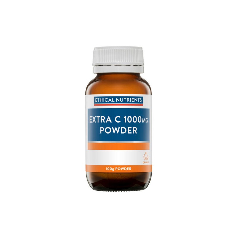 Ethical Nutrients Extra C 1000mg Powder Orange 100g