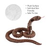 Plush Snake Doll Soft Comfortable Sleeping Pillow Plush Stuffed Snake