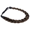TOECWEGR Braid Headband 3 Strands Synthetic Braided Headbands Stretch Plaited