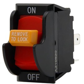 SW7B On-Off Toggle Switch 2 Prong ，Replacment for Delta,Aftermarket Replacment for Ryobi 46023 Delta/Porter Cable 489105-00 438010170141， for Table Saws Drill Press Power Tools Planer Band Saw