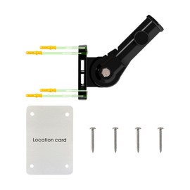 Flag Mount,Heavy Duty Flag Pole Mount Adjustable | 1 Inch Inner Diameter Rust Proof Holder for July 4Th Sports Events Beach House Holiday