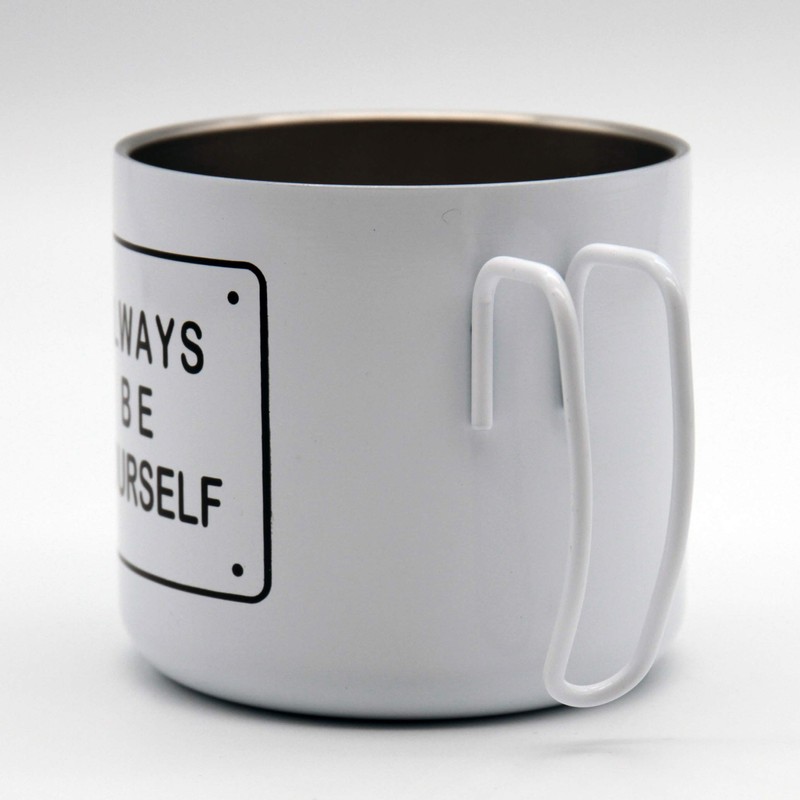 Dolce Duo CA-1492 Mug, Pair, Heat Retention, Cold Retention, Stainless