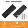 MOROBOR Zinc Alloy Flush Pull Handles, 2pcs Embedded Sliding Door