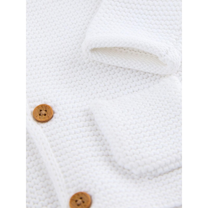 NEXT Baby Cardigan, White