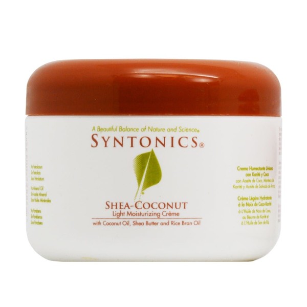 Syntonics Shea-Coconut Light Moisturizing 8-ounce Creme